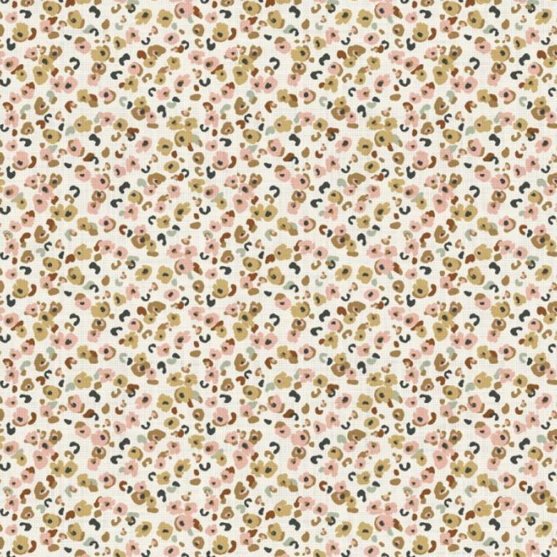 Printed Cotton EBBIE Ecru / Warm Multicolored